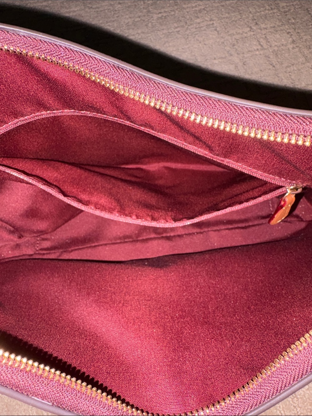 Coach Ella Shoulder Bag in Gold/maroon - Picture 10 of 11